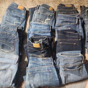 Various Pairs of  jeans